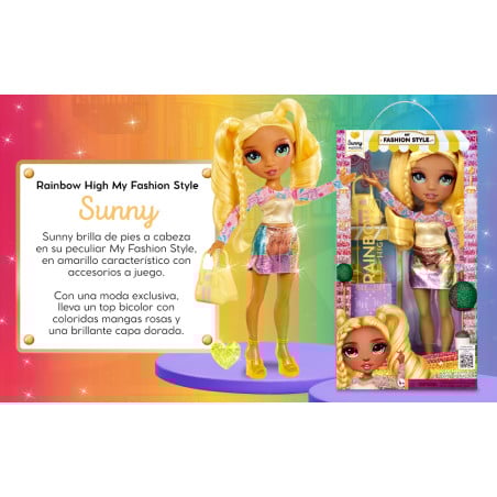 Rainbow High My Fashion Style Sunny