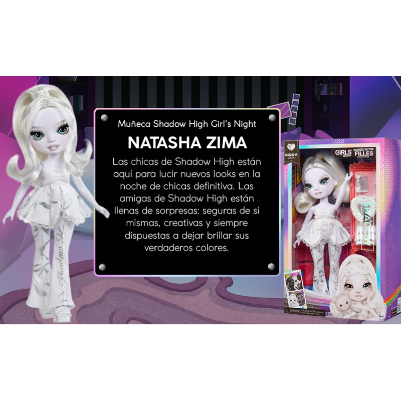 Shadow High Fashion Girls Night Natasha Zima