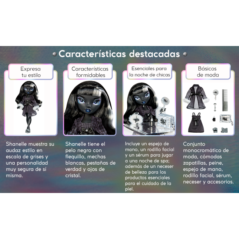 Shadow High Fashion Girls Night Shanelle Onyx