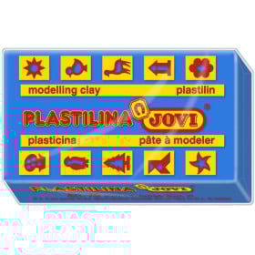 Lingote de Plastilina 50G Azul Oscuro