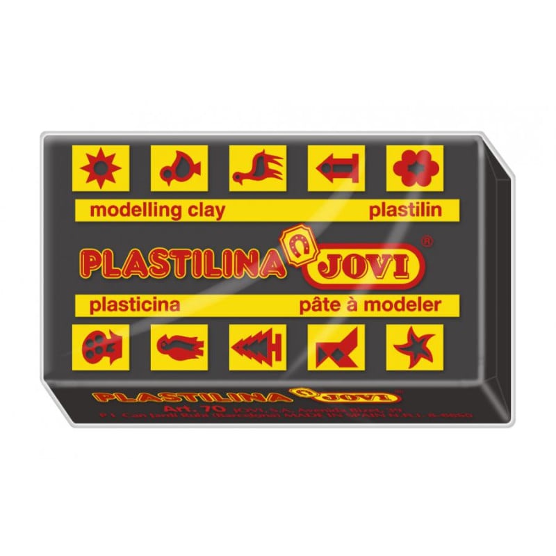 Jovi Lingote de Plastilina 50G Negro