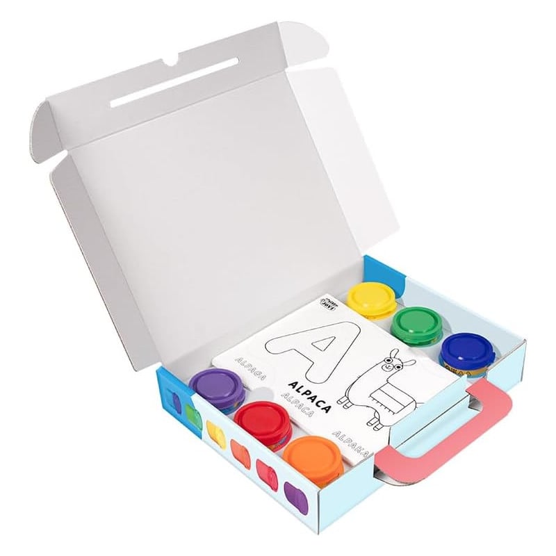 Jovi Maletín My First Pintura de Dedos Aprendo las Vocales