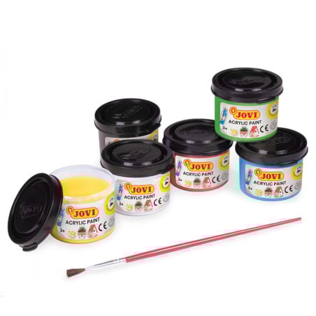 Jovi Estuche 6 Botes Acrílico 55 ML