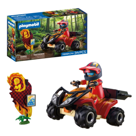 Playmobil Quad Todoterreno 72064 De Playmobil