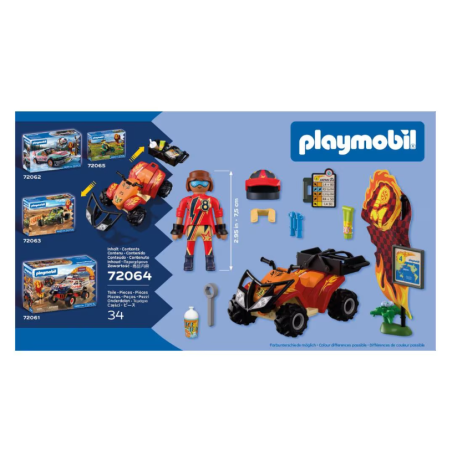 Playmobil Quad Todoterreno 72064