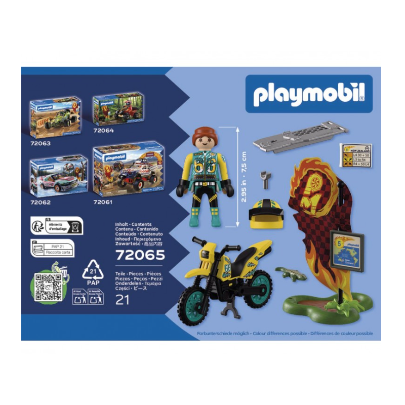 Playmobil Moto Todoterreno 72065