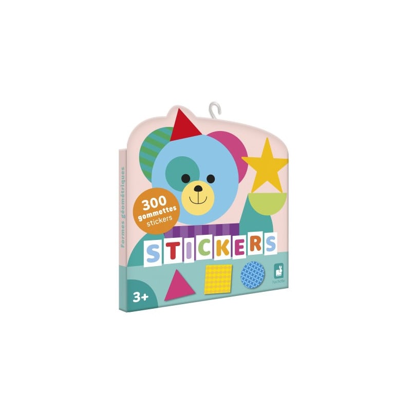 Janod 300 Pegatinas Formas Geométricas