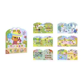 Janod Cuaderno de Pegatinas El Campo 2