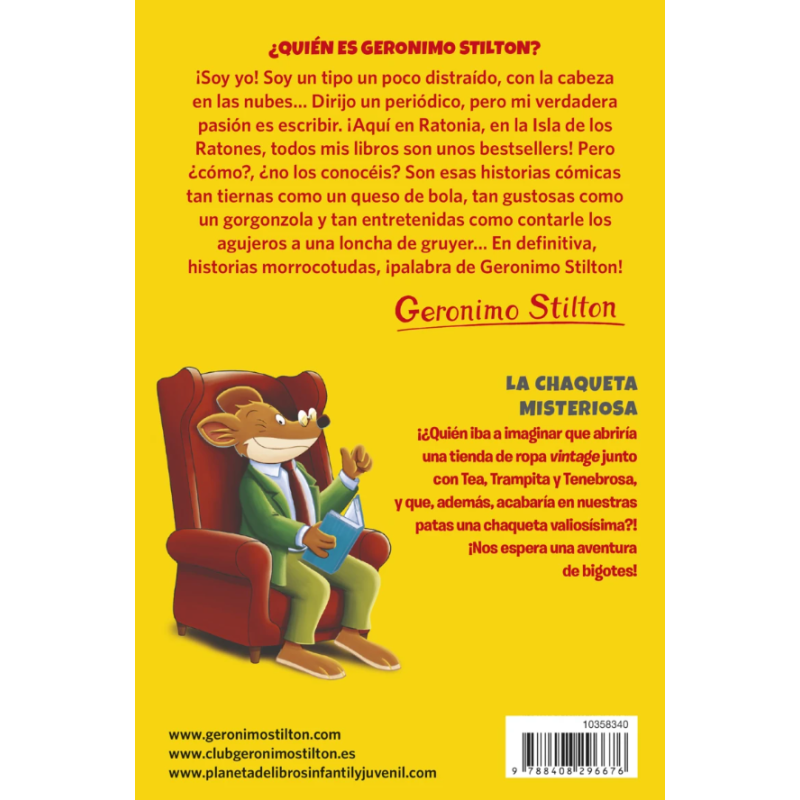 Gerónimo Stilton 99: La Chaqueta Misteriosa
