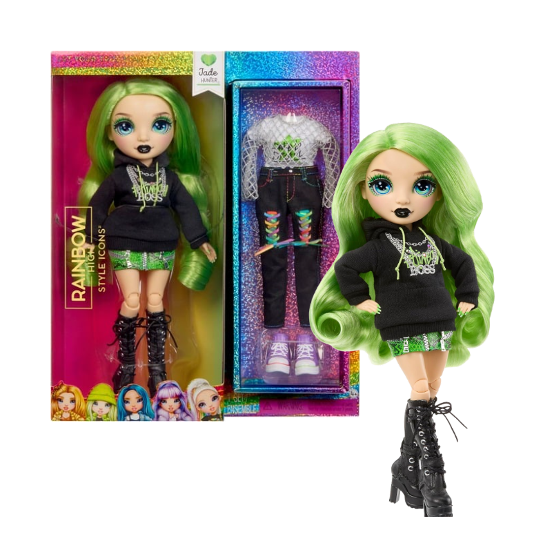 Rainbow High Style Icons Jade Hunter De MGA