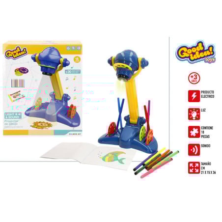 Proyector Dibujo Con Luz Y Sonido