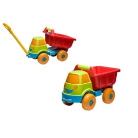 Camion Happy Volquete 49Cm Con Arrastre