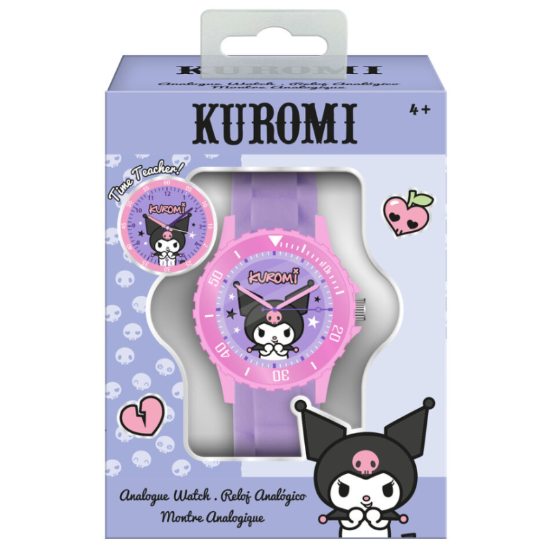 Reloj Analógico Kuromi