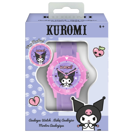 Reloj Analógico Kuromi