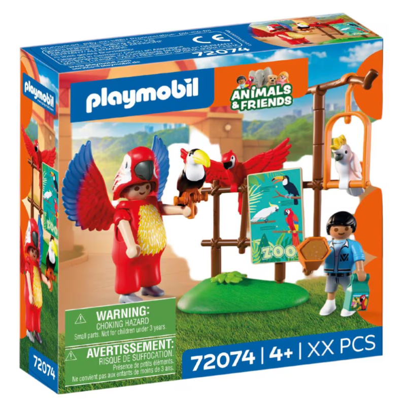Playmobil Animals & Friends Zoo Mascota 72074