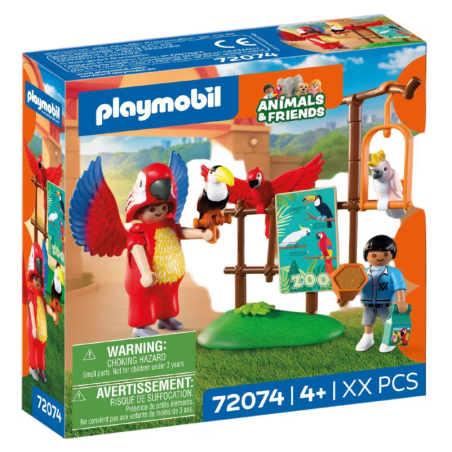 Playmobil Animals & Friends Zoo Mascota 72074
