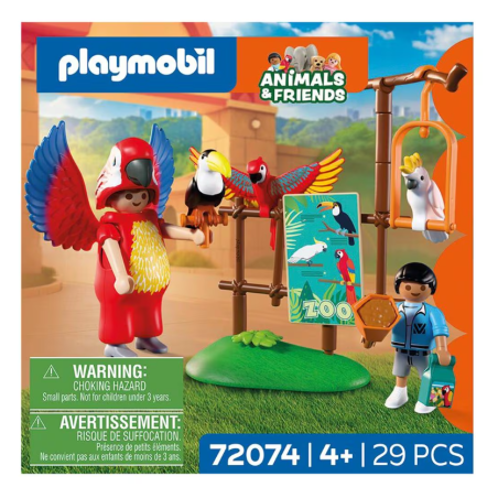 Playmobil Animals & Friends Zoo Mascota 72074