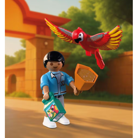 Playmobil Animals & Friends Zoo Mascota 72074