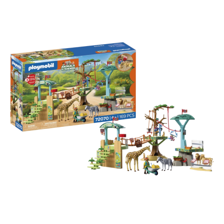 Playmobil Animals & Friends Parque De Aventuras 72070 De Playmobil