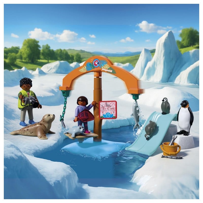 Playmobil Animals & Friends Expedición Al Hielo 72073