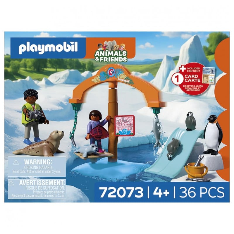 Playmobil Animals & Friends Expedición Al Hielo 72073