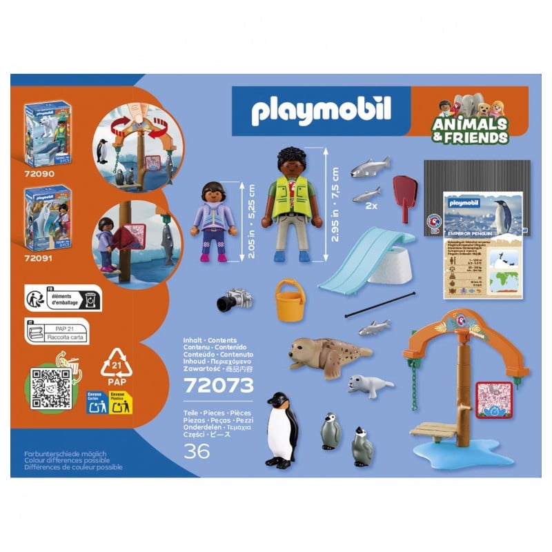 Playmobil Animals & Friends Expedición Al Hielo 72073