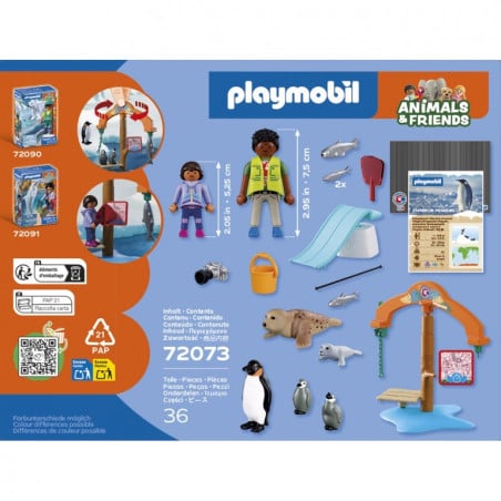 Playmobil Animals & Friends Expedición Al Hielo 72073