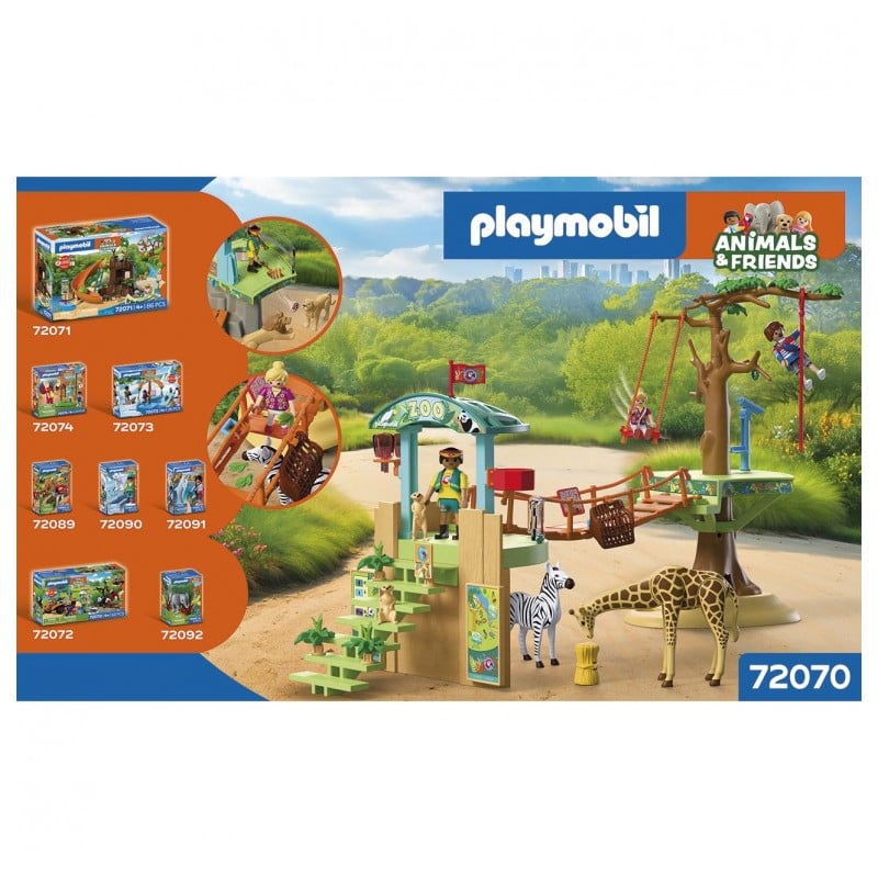 Playmobil Animals & Friends Parque De Aventuras 72070