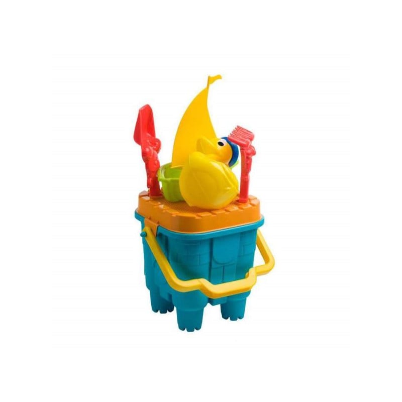 Conjunto Playa Cubo Castillo 20 Cm