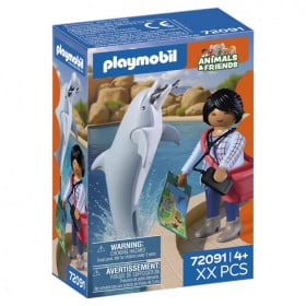 Playmobil Animals & Friends Delfín Y Visitante 720914 De Playmobil 2