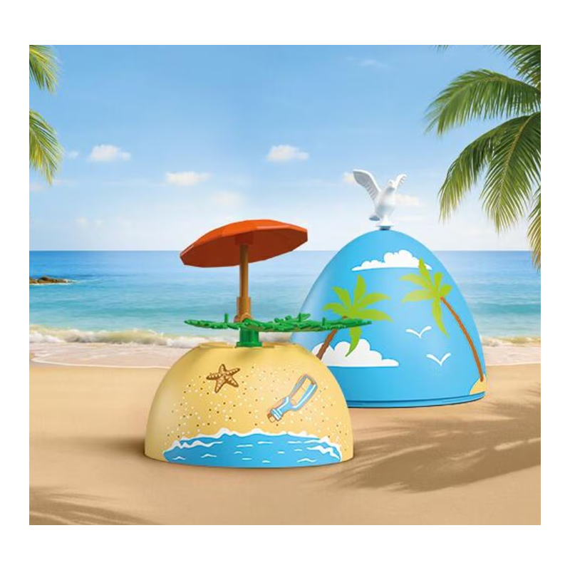 Playmobil My Life Play Egg Vacaciones En La Playa 72101