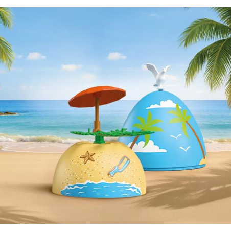 Playmobil My Life Play Egg Vacaciones En La Playa 72101