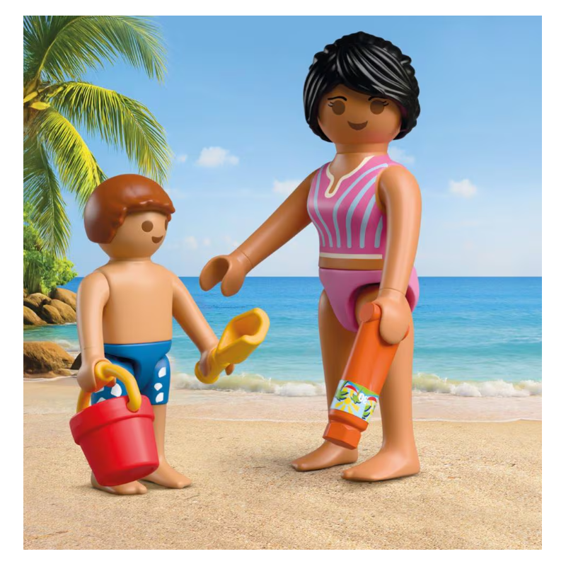 Playmobil My Life Play Egg Vacaciones En La Playa 72101