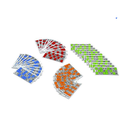 48 Cartones Bingo De Cayro