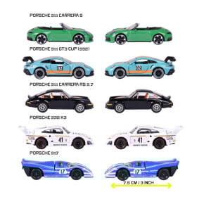 Pack 5 Coches Porsche Majorette 2