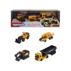 Pack 4 Vehículos De Construcción Majorette 2