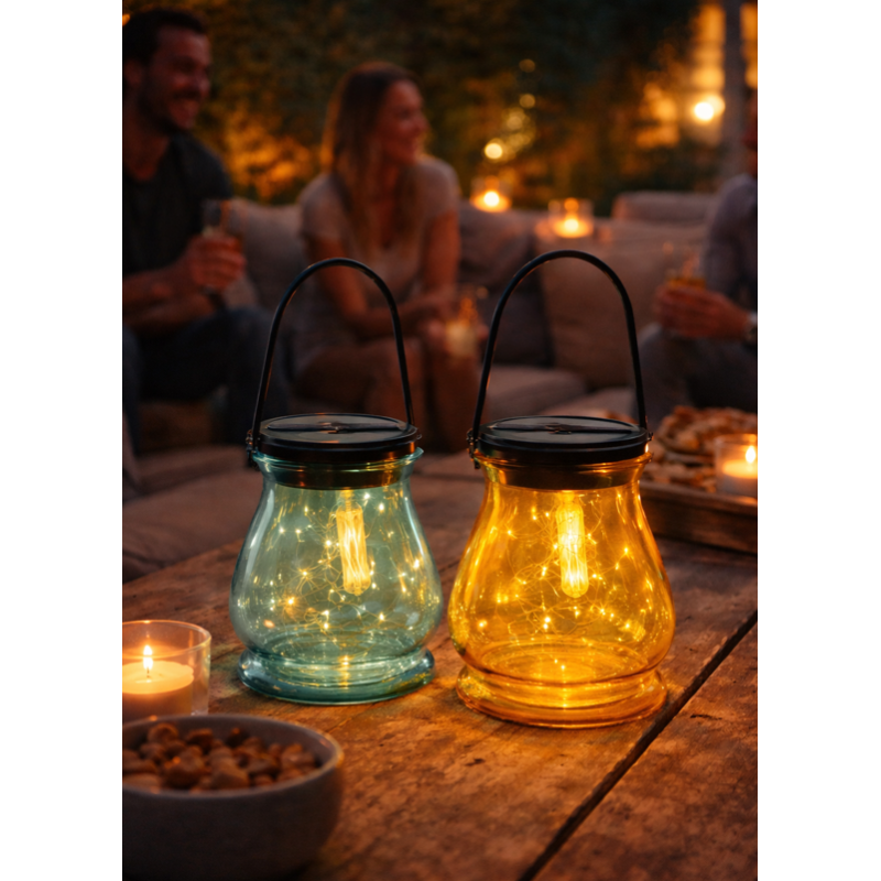 Lámpara Solar LED Colgante Color Surtida