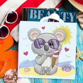 Juego De Diamantes Koala Cream 2