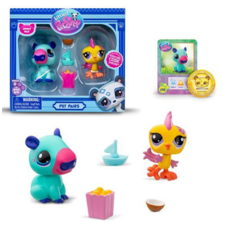 2 Mascotas Littlest Pet Shop