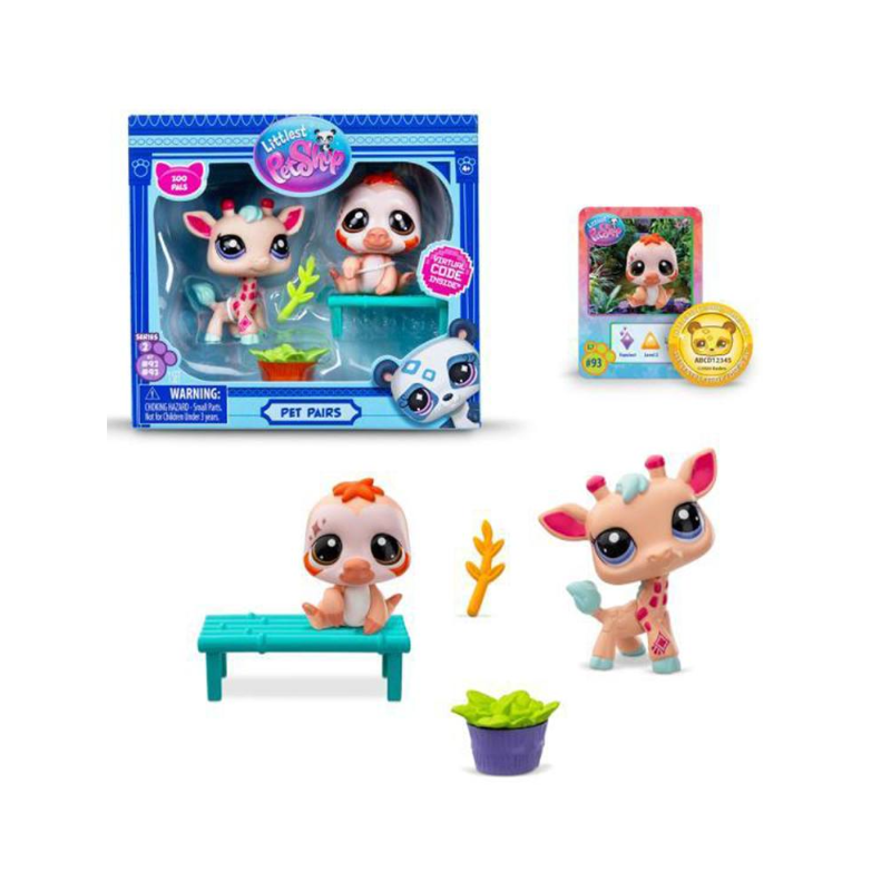 2 Mascotas Littlest Pet Shop Series 2