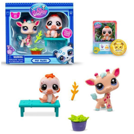 2 Mascotas Littlest Pet Shop Series 2