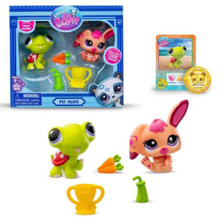2 Mascotas Littlest Pet Shop Series 2