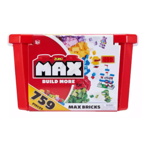Max Build More Cofre de Construcción 759 Piezas ZURU