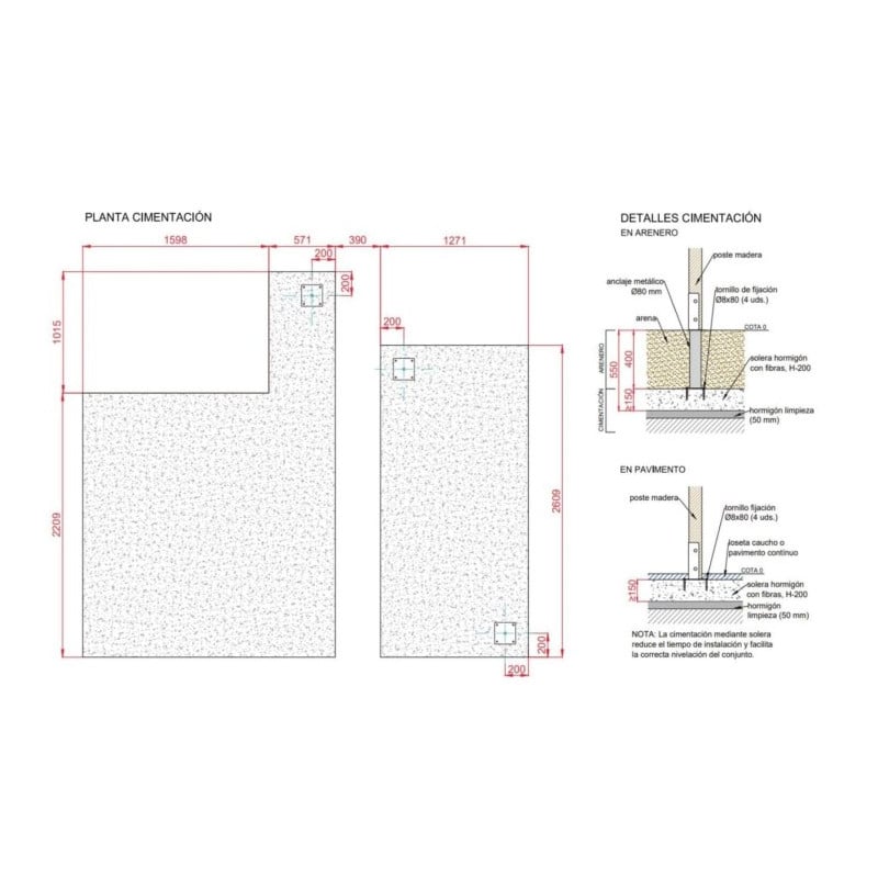 Parque infantil Lancha Hundida  