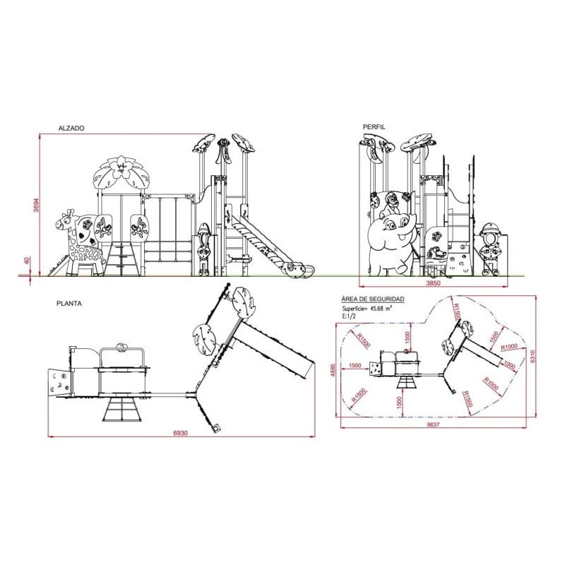 Parque infantil SERENGUETI  