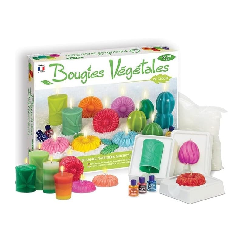 Kit Diseño De Velas Vegetales