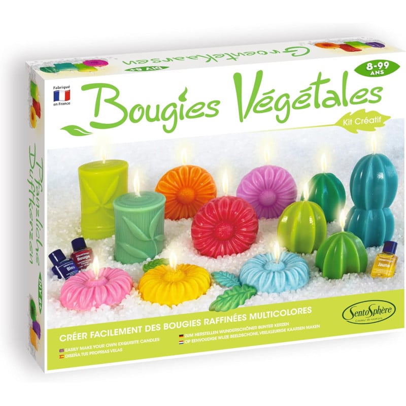 Kit Diseño De Velas Vegetales