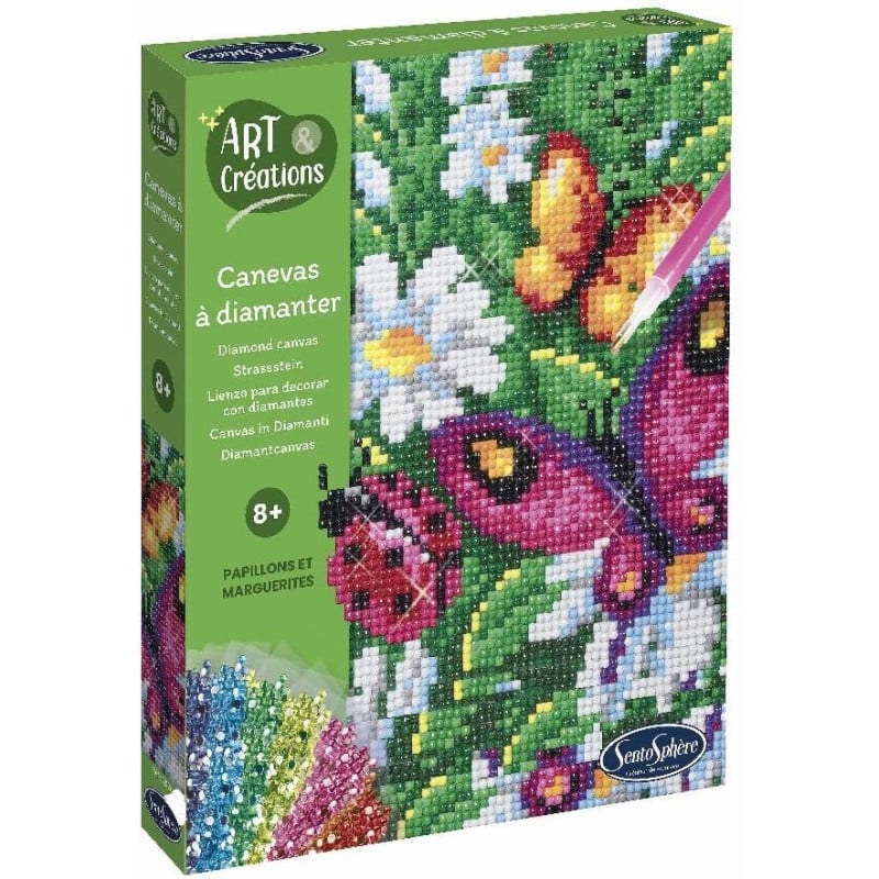 Set Creaciones Con Diamantes Mariposas