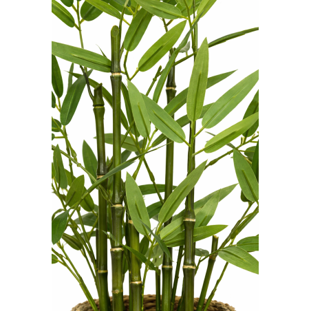 Bambú Artificial Con Maceta