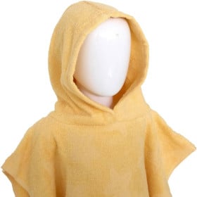 Poncho Toalla Amarillo De JJA 2